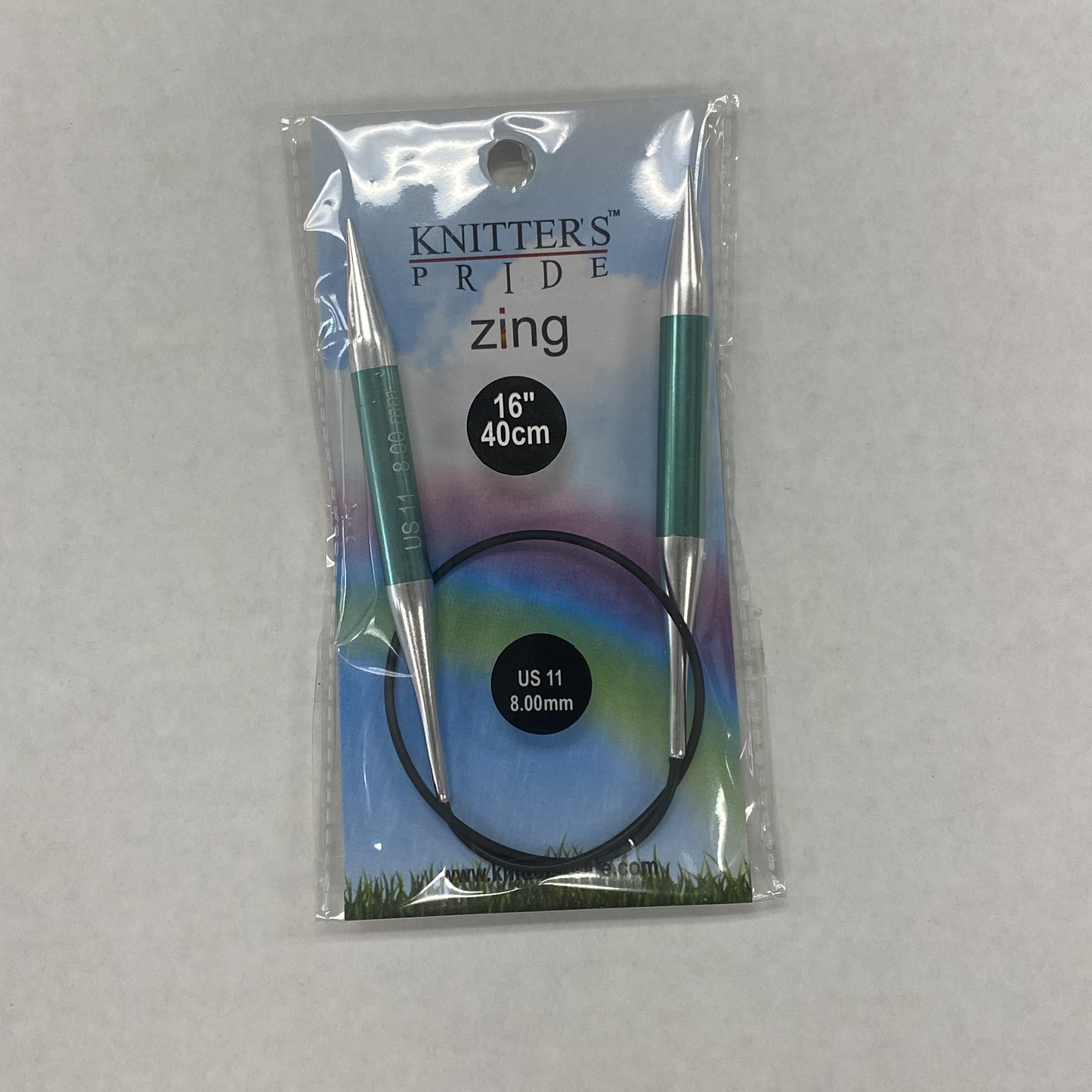 Knitter's Pride - Zing - US 11 / 8.00mm Fixed Circular Needles