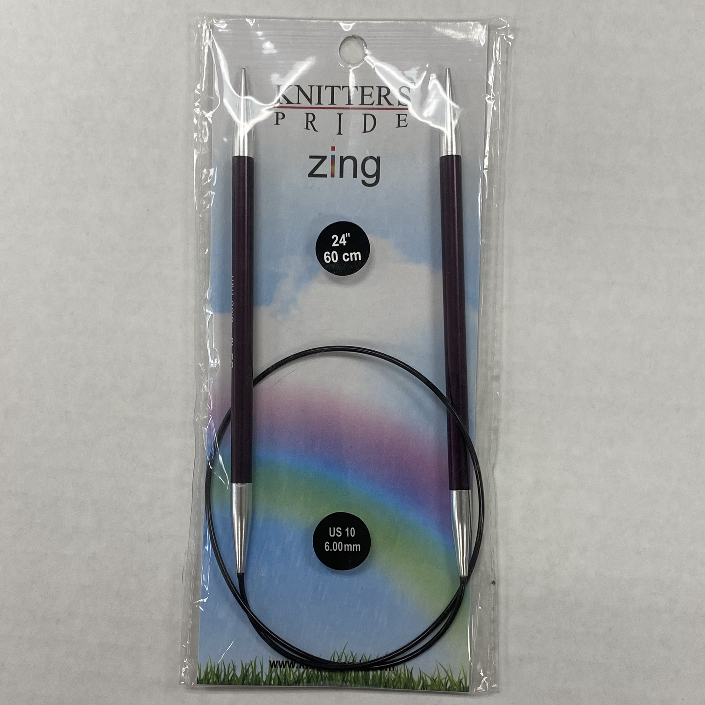 Knitter's Pride - Zing - US 10 / 6.00mm Fixed Circular Needles