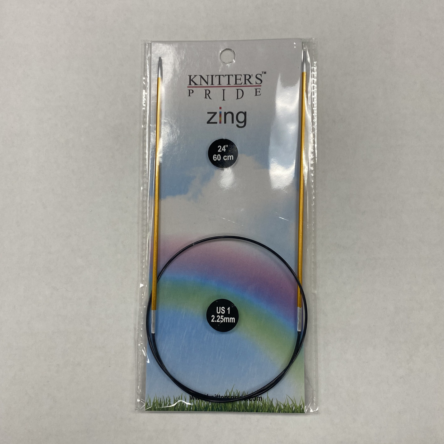 Knitter's Pride - Zing - US 1 / 2.25mm Fixed Circular Needles
