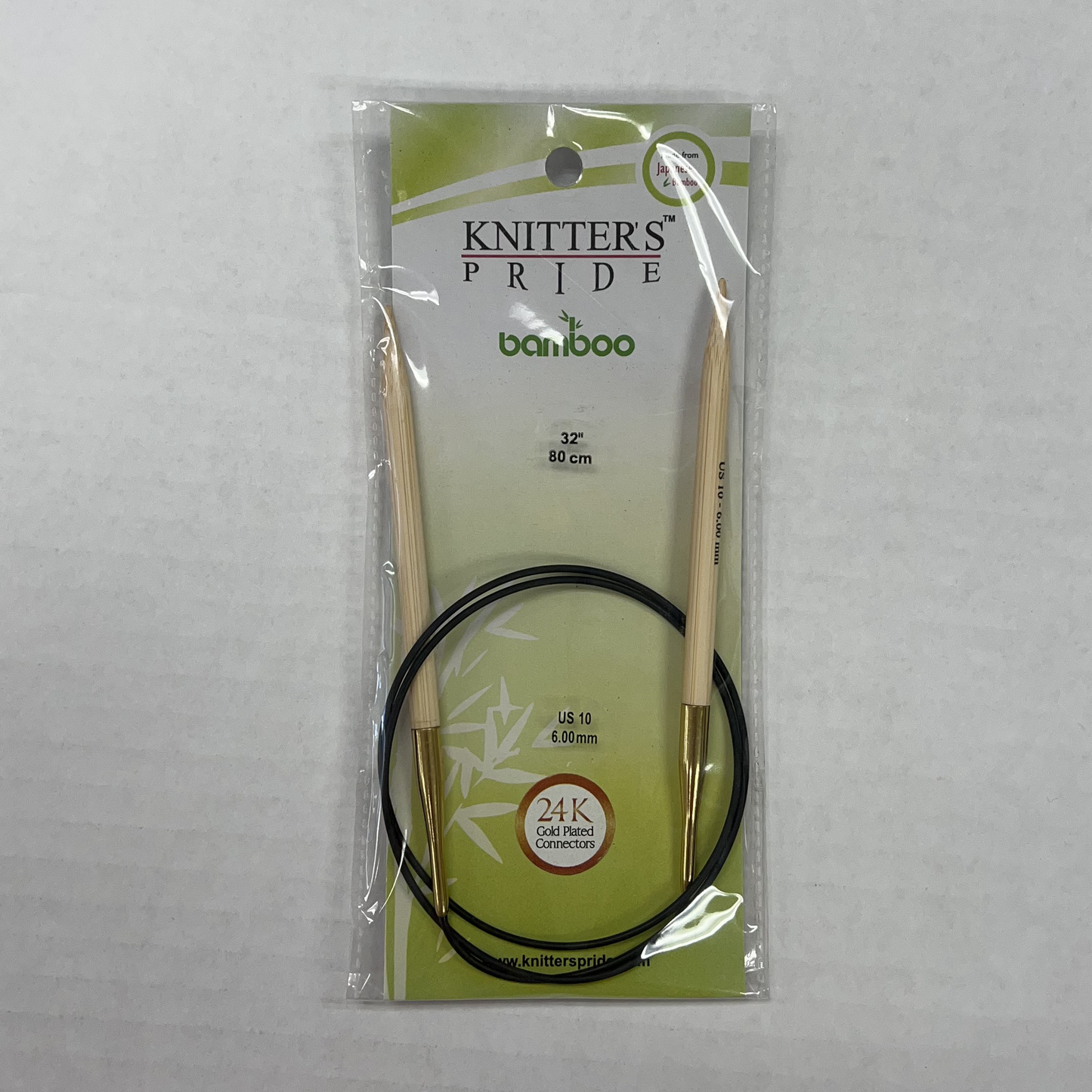 Knitter's Pride - Bamboo - US 10 / 6.00mm Fixed Circular Needles