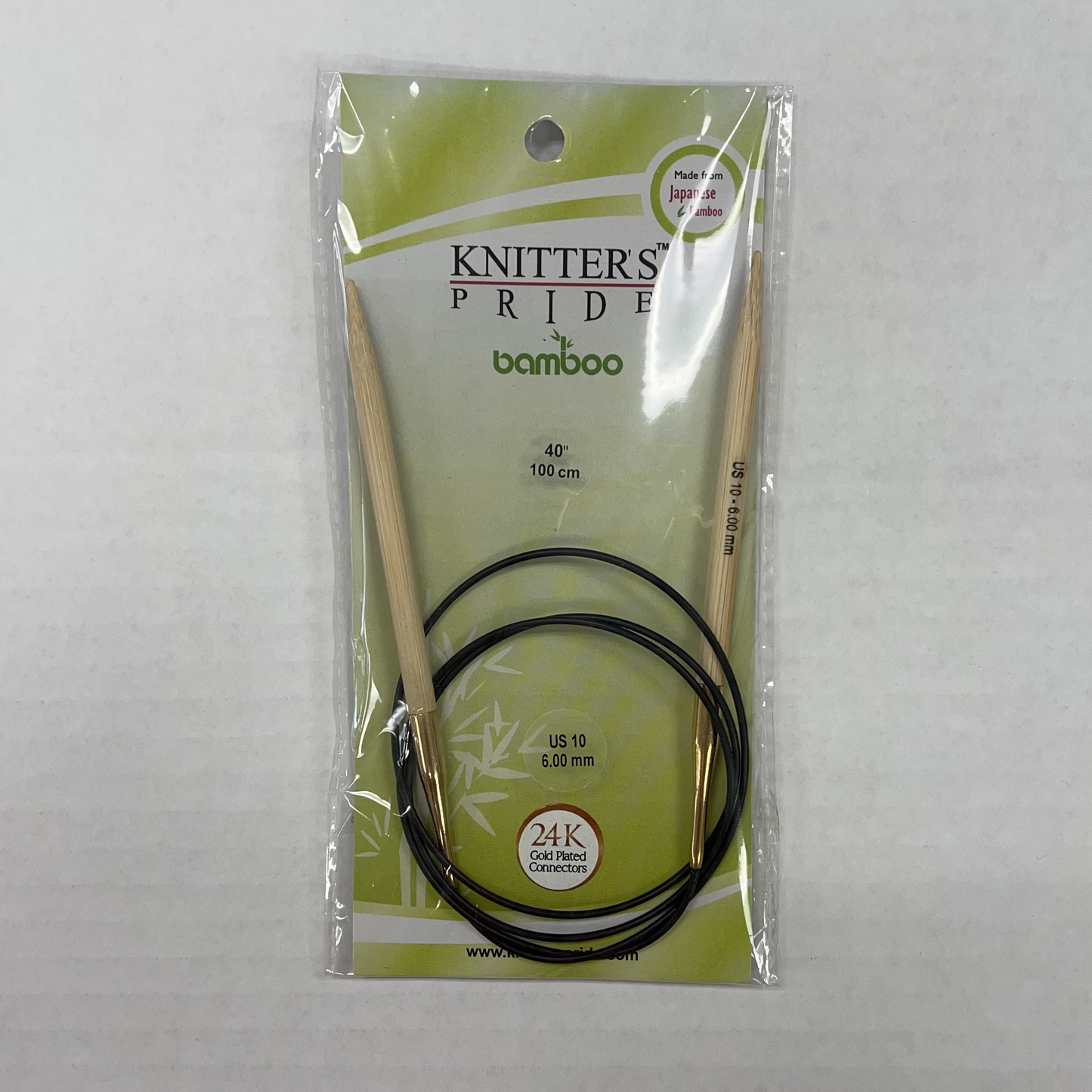 Knitter's Pride - Bamboo - US 10 / 6.00mm Fixed Circular Needles