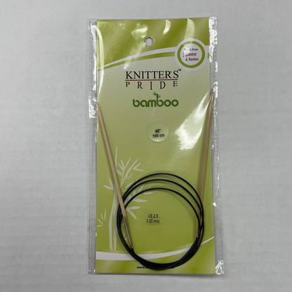 Knitter's Pride - Bamboo - US 2.5 / 3.00mm Fixed Circular Needles