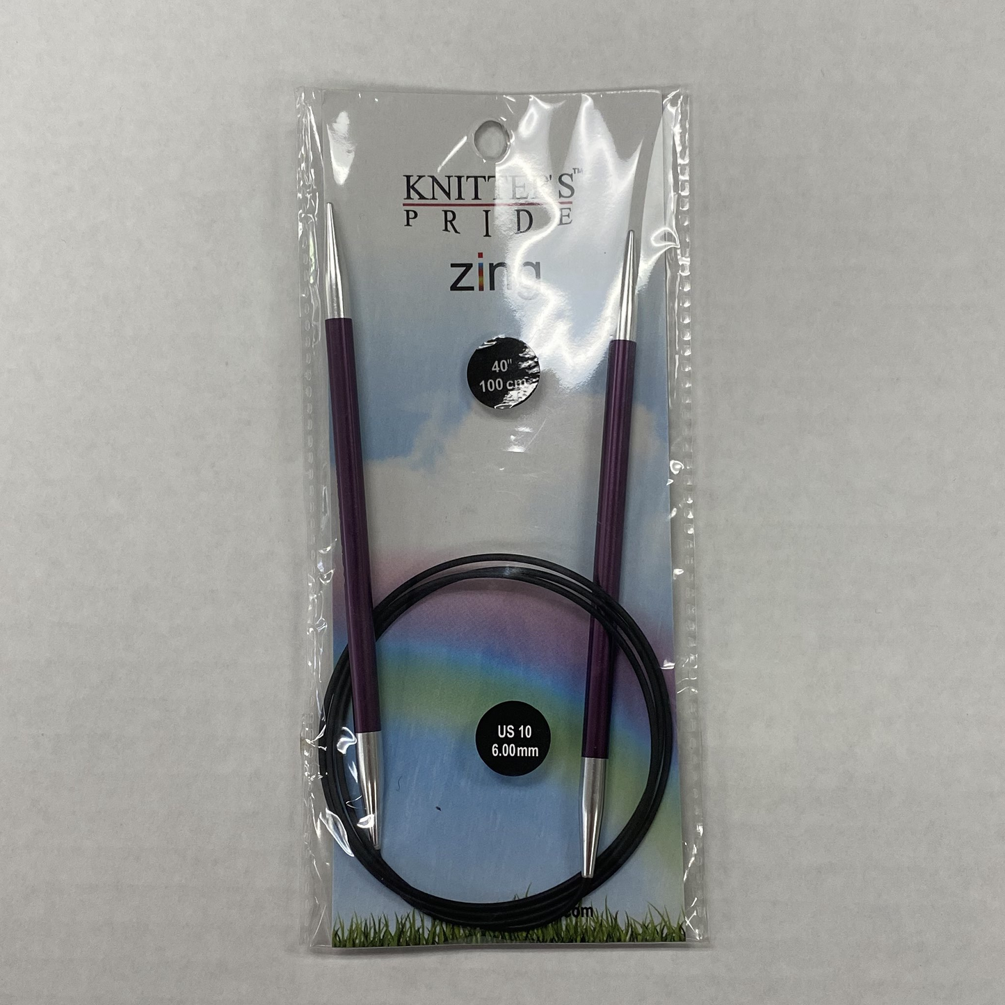 Knitter's Pride - Zing - US 10 / 6.00mm Fixed Circular Needles
