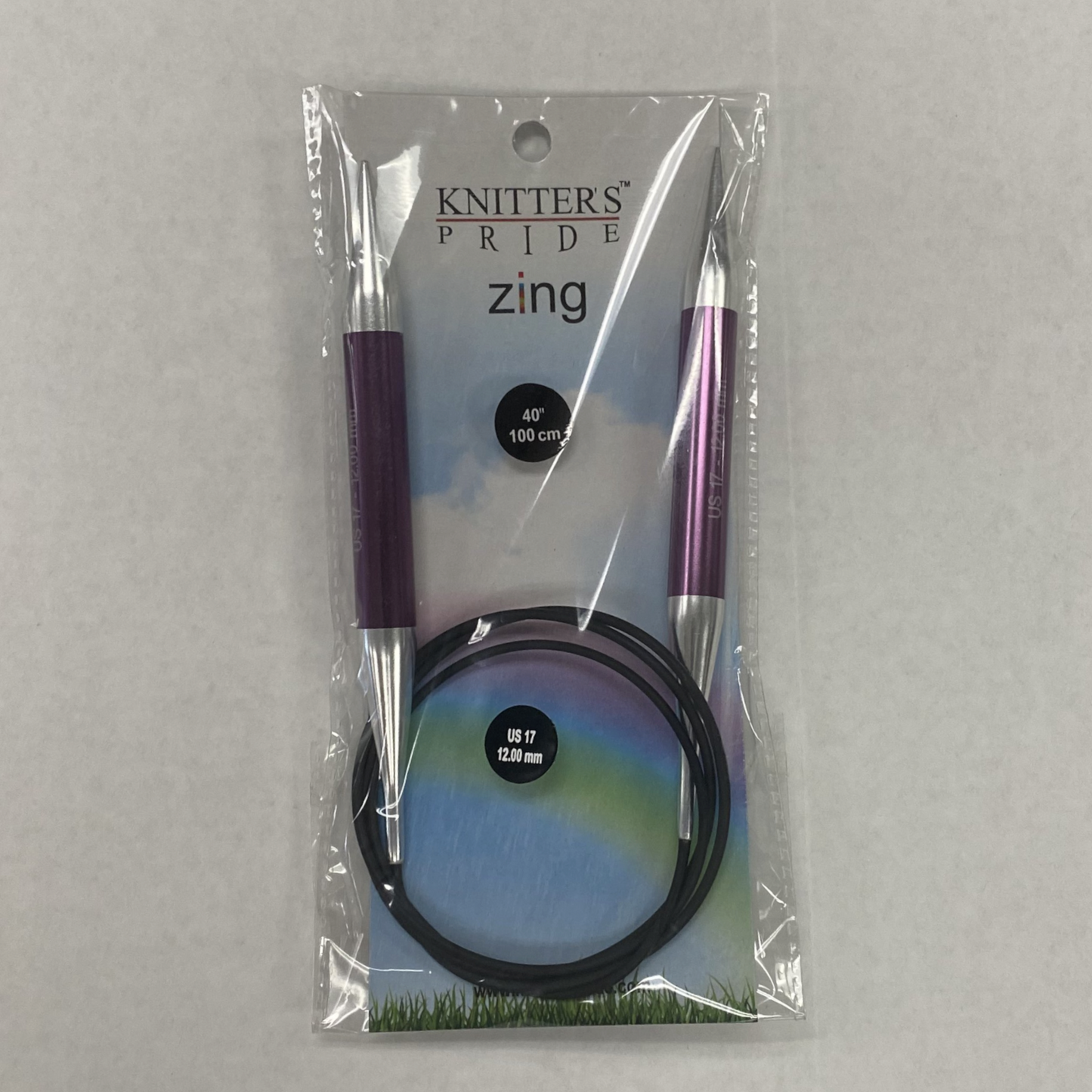 Knitter's Pride - Zing - US 17 / 12.00mm Fixed Circular Needles