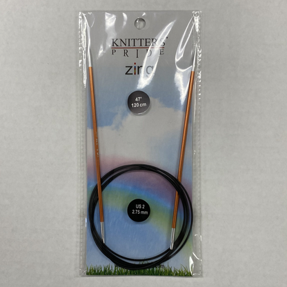 Knitter's Pride - Zing - US 2 / 2.75mm Fixed Circular Needles