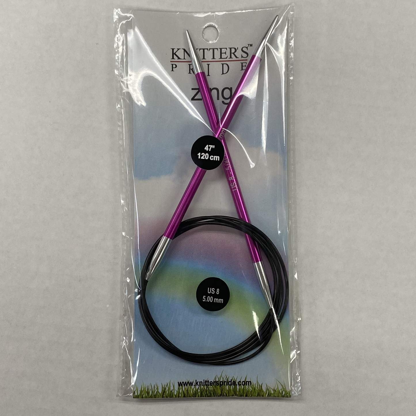 Knitter's Pride - Zing - US 8 / 5.00mm Fixed Circular Needles