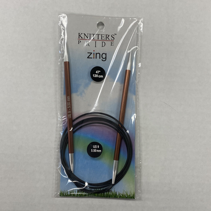 Knitter's Pride - Zing - US 9 / 5.50mm Fixed Circular Needles