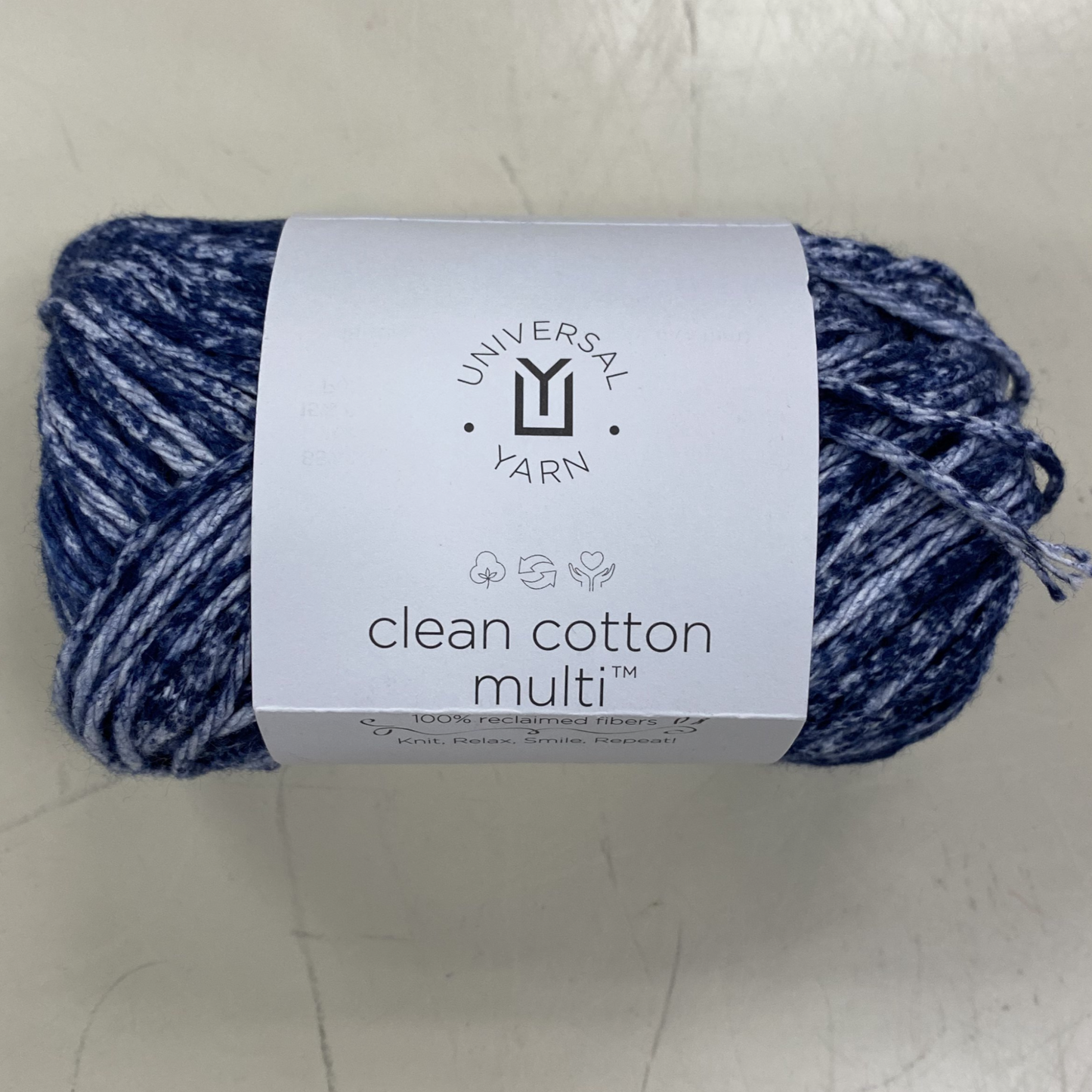Universal Yarn - Clean Cotton Multi 85% Recycled Cotton, 15% Recycled Polyester